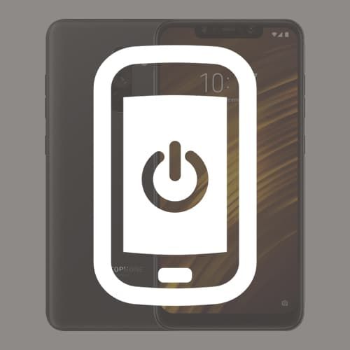 Копия Xiaomi Pocophone F1 не включается